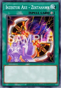 Inzektor Axe - Zektahawk, Yu-Gi-Oh! card, SPELL