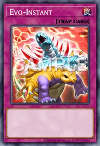 Evo-Instant, Yu-Gi-Oh! card, TRAP