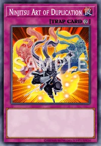 Ninjitsu Art of Duplication, Yu-Gi-Oh! card, TRAP