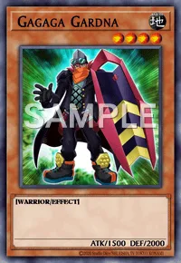 Gagaga Gardna, Yu-Gi-Oh! card, EARTH