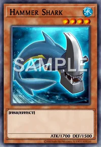 Hammer Shark, Yu-Gi-Oh! card, WATER