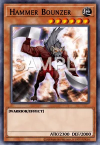 Hammer Bounzer, Yu-Gi-Oh! card, EARTH