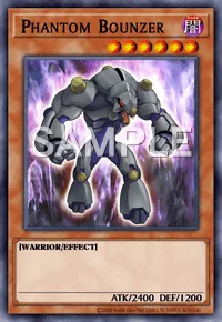 Phantom Bounzer, Yu-Gi-Oh! card, DARK