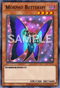 Morpho Butterspy, Yu-Gi-Oh! card, DARK