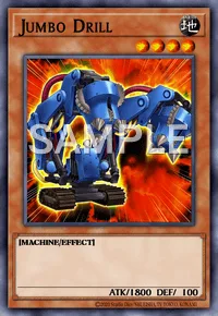 Jumbo Drill, Yu-Gi-Oh! card, EARTH