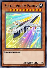 Rocket Arrow Express, Yu-Gi-Oh! card, EARTH