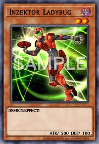 Inzektor Ladybug, Yu-Gi-Oh! card, DARK