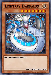 Lightray Daedalus, Yu-Gi-Oh! card, LIGHT