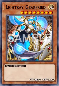 Lightray Gearfried, Yu-Gi-Oh! card, LIGHT