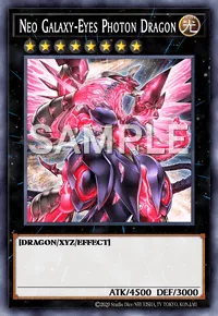Neo Galaxy-Eyes Photon Dragon, Yu-Gi-Oh! card, LIGHT