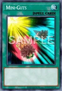 Mini-Guts, Yu-Gi-Oh! card, SPELL
