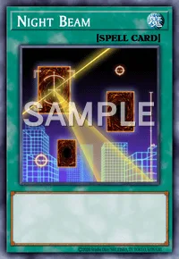 Night Beam, Yu-Gi-Oh! card, SPELL