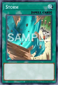 Storm, Yu-Gi-Oh! card, SPELL