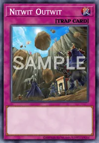 Nitwit Outwit, Yu-Gi-Oh! card, TRAP