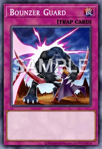 Bounzer Guard, Yu-Gi-Oh! card, TRAP
