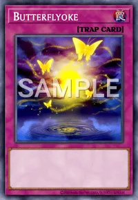 Butterflyoke, Yu-Gi-Oh! card, TRAP