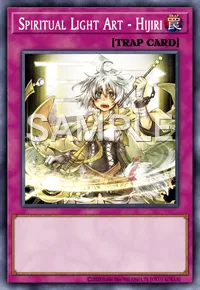 Spiritual Light Art - Hijiri, Yu-Gi-Oh! card, TRAP