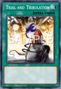 Trial and Tribulation, Yu-Gi-Oh! card, SPELL