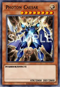 Photon Caesar, Yu-Gi-Oh! card, LIGHT