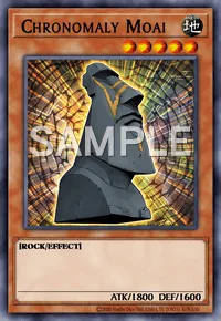 Chronomaly Moai, Yu-Gi-Oh! card, EARTH