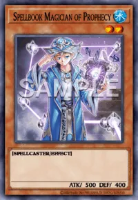Spellbook Magician of Prophecy, Yu-Gi-Oh! card, WATER