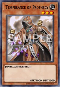 Temperance of Prophecy, Yu-Gi-Oh! card, EARTH