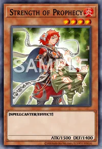 Strength of Prophecy, Yu-Gi-Oh! card, FIRE