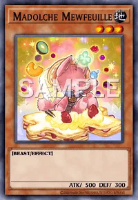 Madolche Mewfeuille, Yu-Gi-Oh! card, EARTH