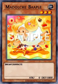 Madolche Baaple, Yu-Gi-Oh! card, EARTH