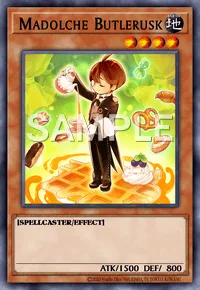 Madolche Butlerusk, Yu-Gi-Oh! card, EARTH