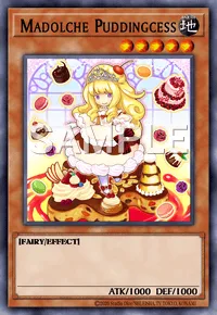 Madolche Puddingcess, Yu-Gi-Oh! card, EARTH