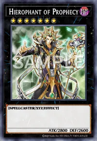 Hierophant of Prophecy, Yu-Gi-Oh! card, DARK