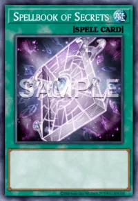 Spellbook of Secrets, Yu-Gi-Oh! card, SPELL