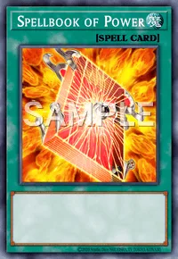 Spellbook of Power, Yu-Gi-Oh! card, SPELL