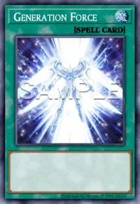 Generation Force, Yu-Gi-Oh! card, SPELL