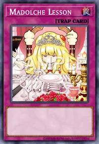 Madolche Lesson, Yu-Gi-Oh! card, TRAP