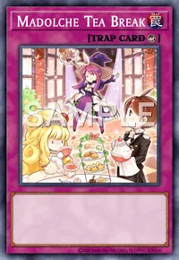 Madolche Tea Break, Yu-Gi-Oh! card, TRAP