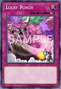 Lucky Punch, Yu-Gi-Oh! card, TRAP