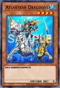 Atlantean Dragoons, Yu-Gi-Oh! card, WATER