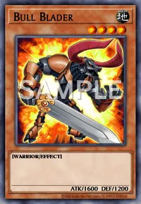 Bull Blader, Yu-Gi-Oh! card, EARTH