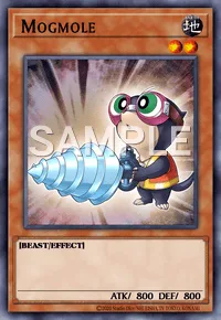 Mogmole, Yu-Gi-Oh! card, EARTH