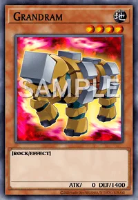 Grandram, Yu-Gi-Oh! card, EARTH