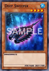 Deep Sweeper, Yu-Gi-Oh! card, WATER