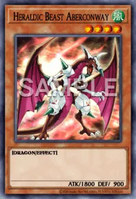Heraldic Beast Aberconway, Yu-Gi-Oh! card, WIND
