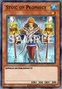 Stoic of Prophecy, Yu-Gi-Oh! card, WATER