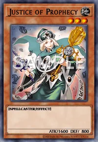 Justice of Prophecy, Yu-Gi-Oh! card, EARTH