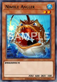 Nimble Angler, Yu-Gi-Oh! card, WATER