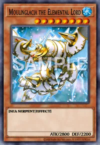 Moulinglacia the Elemental Lord, Yu-Gi-Oh! card, WATER