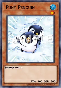 Puny Penguin, Yu-Gi-Oh! card, WATER
