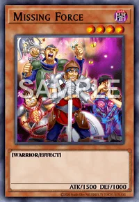 Missing Force, Yu-Gi-Oh! card, DARK
